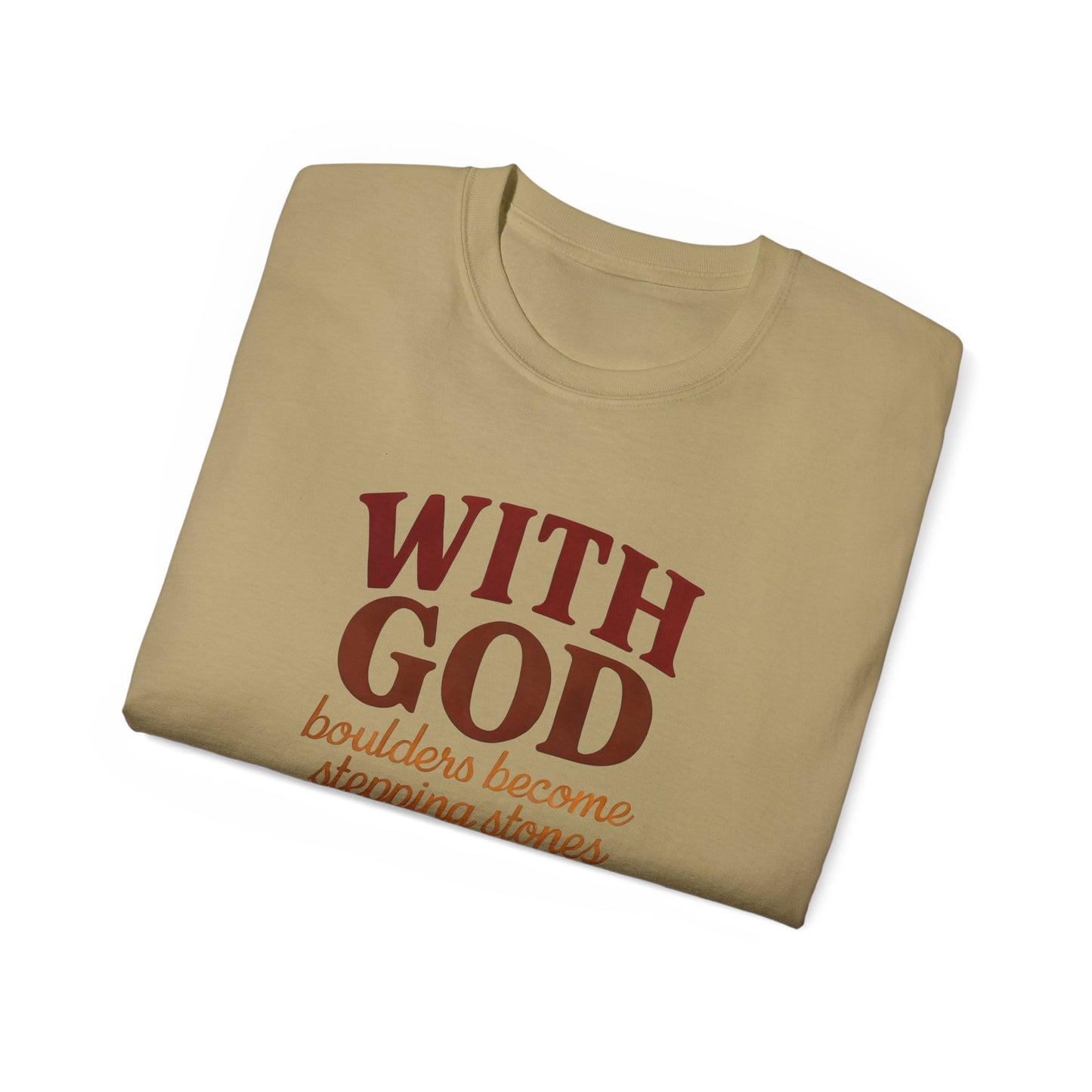 Faith-Inspired Unisex Tee, Inspirational T-Shirt, Spiritual Gift, Bible Verse Apparel, Christian Clothing, Everyday Wear