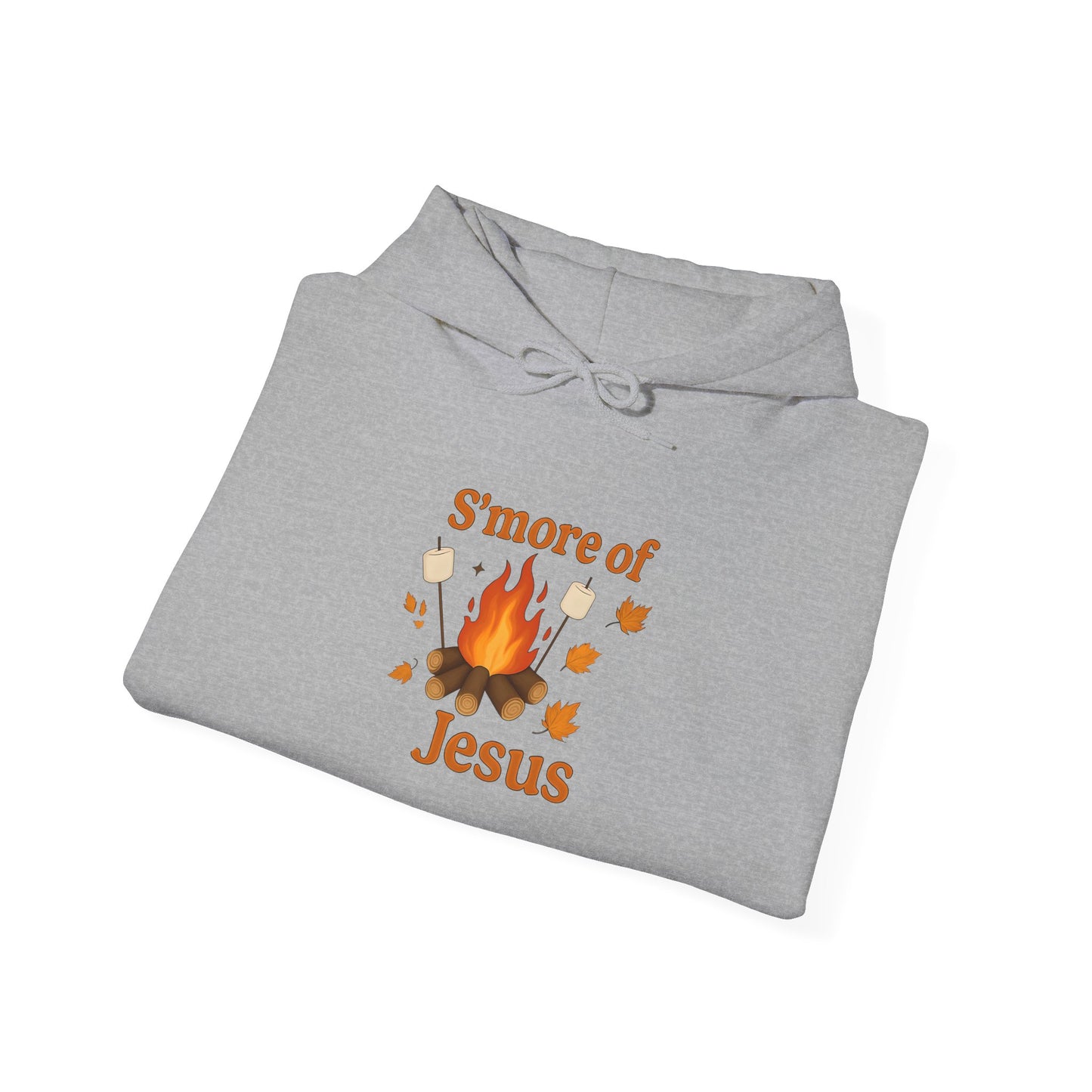 Cozy Christian Hoodie, S'more of Jesus Sweatshirt, Perfect for Bonfires, Faith-Based Gift, Unisex Comfort Apparel