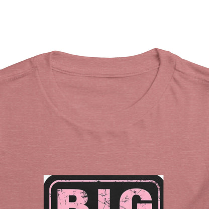 Big Sister Toddler Tee - Cute Kids Shirt, Baby Shower Gift, Sibling Announcement, Birthday Gift, Family Reunion Outfit