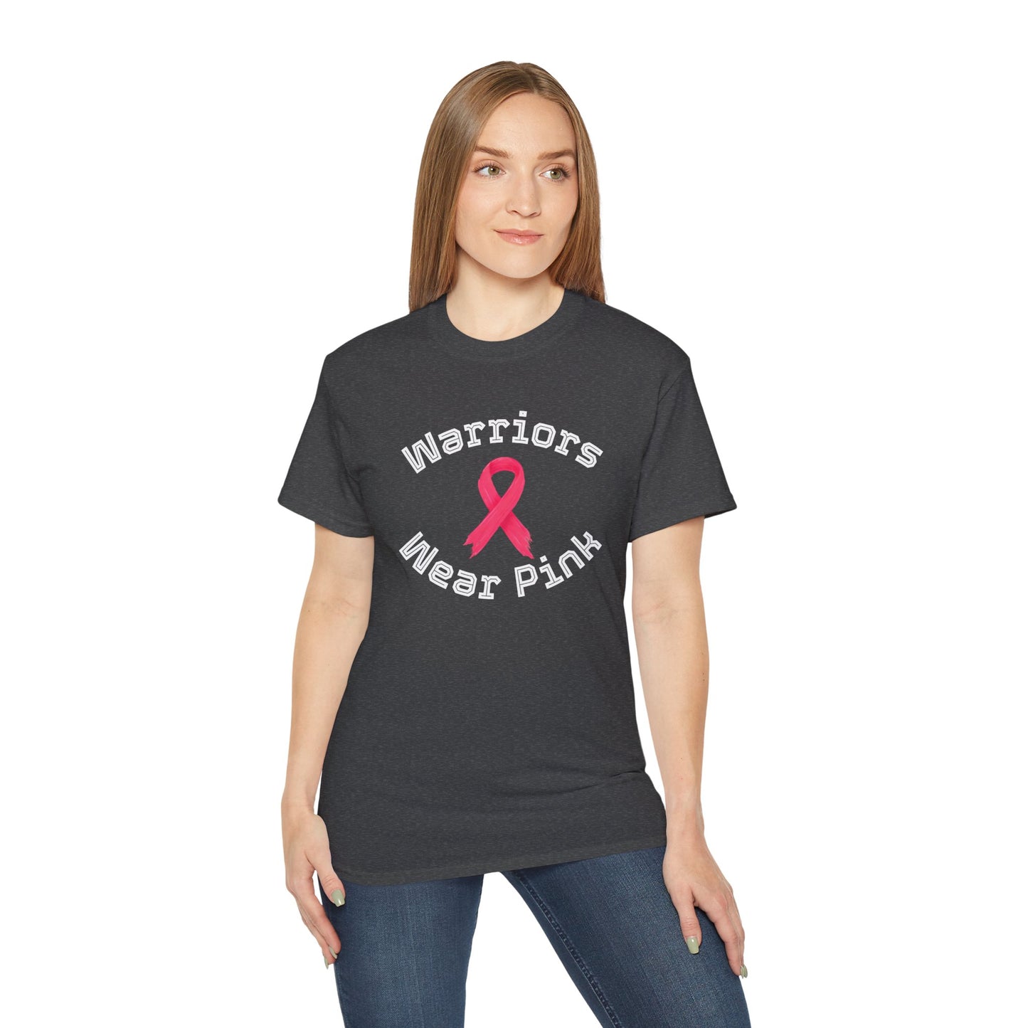 Warriors Wear Pink T-Shirt | Unisex Cotton Tee for Awareness Events, Breast Cancer Fundraiser, Support, Gifts, Everyday Wear