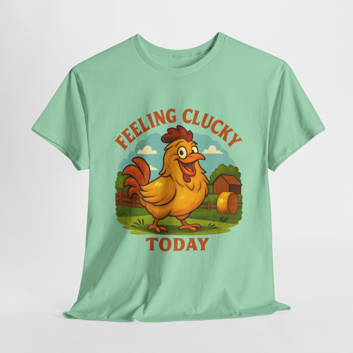 Feeling Clucky Tee, Cute Chicken Graphic Shirt, Funny Farm Animal T-Shirt, Gifts for Chicken Lovers, Casual Humor Apparel, Spring [...]