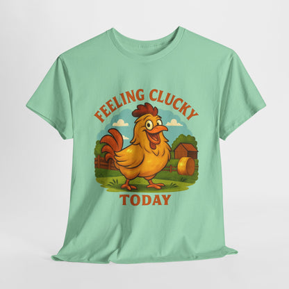 Feeling Clucky Tee, Cute Chicken Graphic Shirt, Funny Farm Animal T-Shirt, Gifts for Chicken Lovers, Casual Humor Apparel, Spring [...]