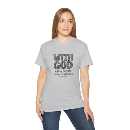 Inspirational Faith Tee, Motivational T-Shirt, Unisex Christian Shirt, Casual Everyday Wear, Gift for Believers, Bible Verse Apparel