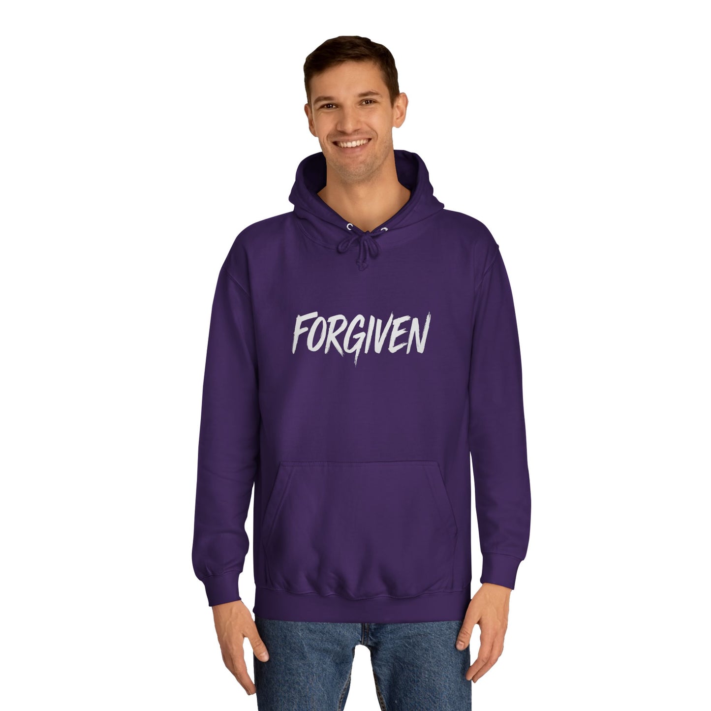Forgiven Unisex College Hoodie - Cozy Spirit Wear, Perfect for Students, Gifts for College Graduates, Casual Everyday Wear, Fall and [...]
