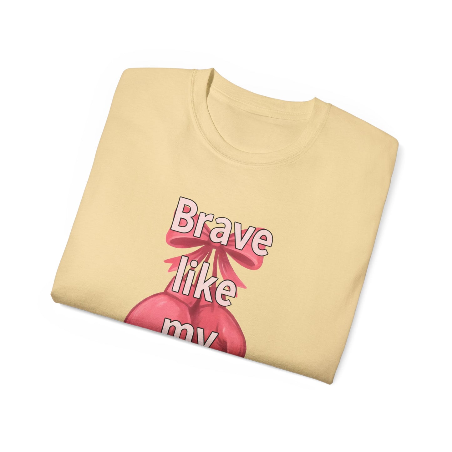 Brave Like My Sister Unisex Ultra Cotton Tee, Inspirational T-Shirt, Gift for Sister, Encouragement Apparel, Cancer Awareness Shirt, [...]
