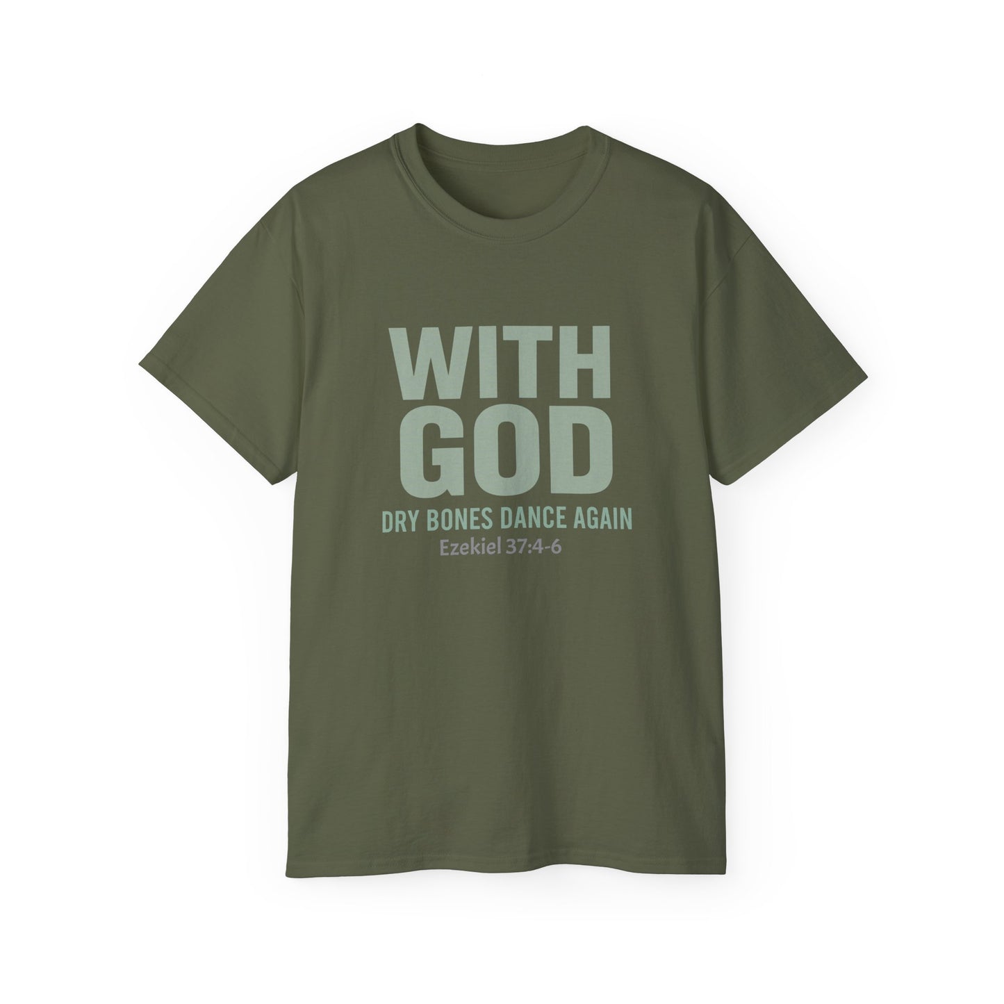 Inspirational Faith T-Shirt, Christian Gifts, Bible Verse Apparel, Men's Women's Casual Tee, Spiritual Encouragement Shirt