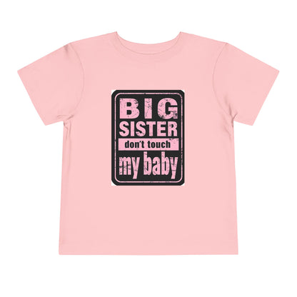 Big Sister Toddler Tee - Cute Kids Shirt, Baby Shower Gift, Sibling Announcement, Birthday Gift, Family Reunion Outfit