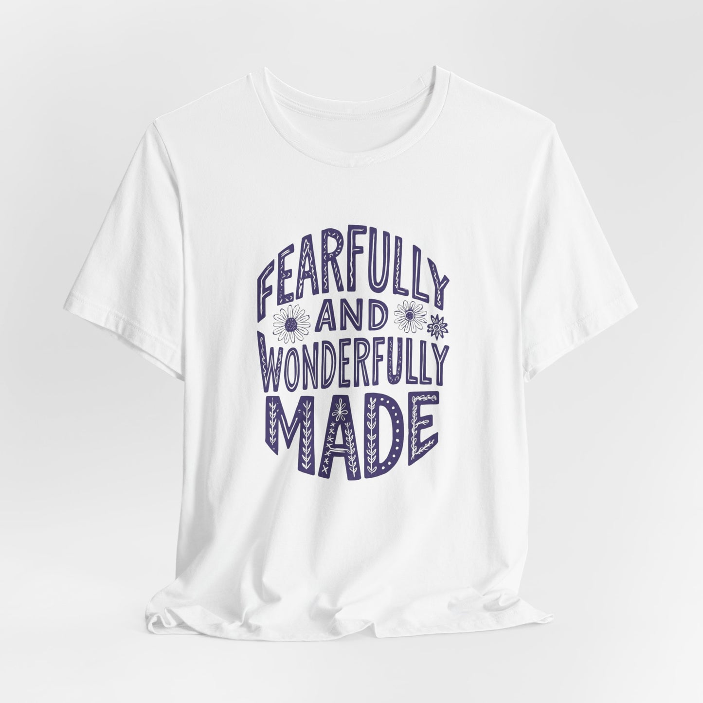 Fearfully and Wonderfully Made T-Shirt | Unisex Inspirational Tee, Faith-Based Apparel, Gift for Encouragement, Everyday Wear, [...]