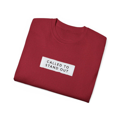 Unisex Motivational Quote Tee: Called to Stand Out - Casual Gift, Trendy Apparel, Everyday Wear, Inspirational T-Shirt, Self-Expression Top