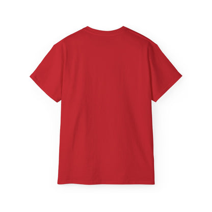 Christmas Cross T‑Shirt — 'CHRISTMAS' Outline Graphic Tee