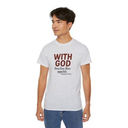 Faith-Inspired Unisex T-Shirt | Inspiring Apparel for Spiritual Growth, Christian Gifts, Inspirational Quotes, Bible Verses, Casual Wear