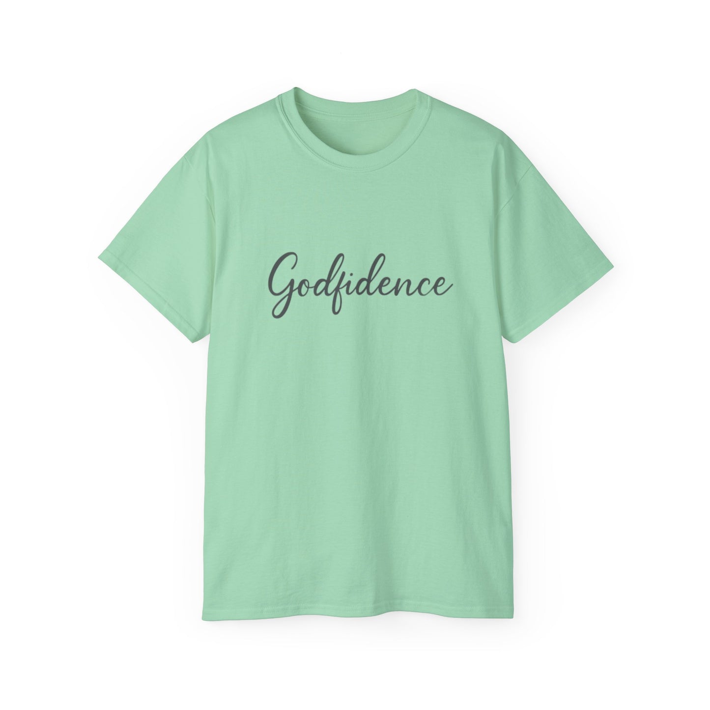 Godfidence Unisex Ultra Cotton Tee - Inspirational T-Shirt, Motivational Gift, Faith Apparel, Spiritual Wear, Casual Top