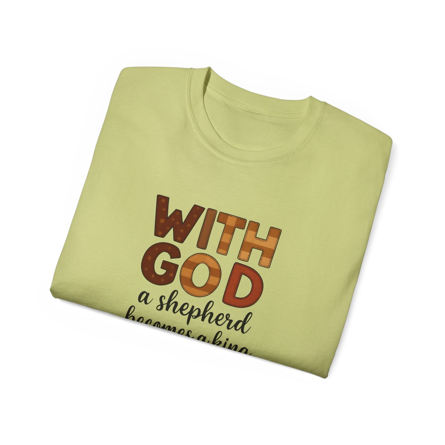 Christian Inspirational Tee, Faith Shirt, Bible Verse T-Shirt, Motivational Cotton Top, Gift for Believers, Unisex Casual Wear