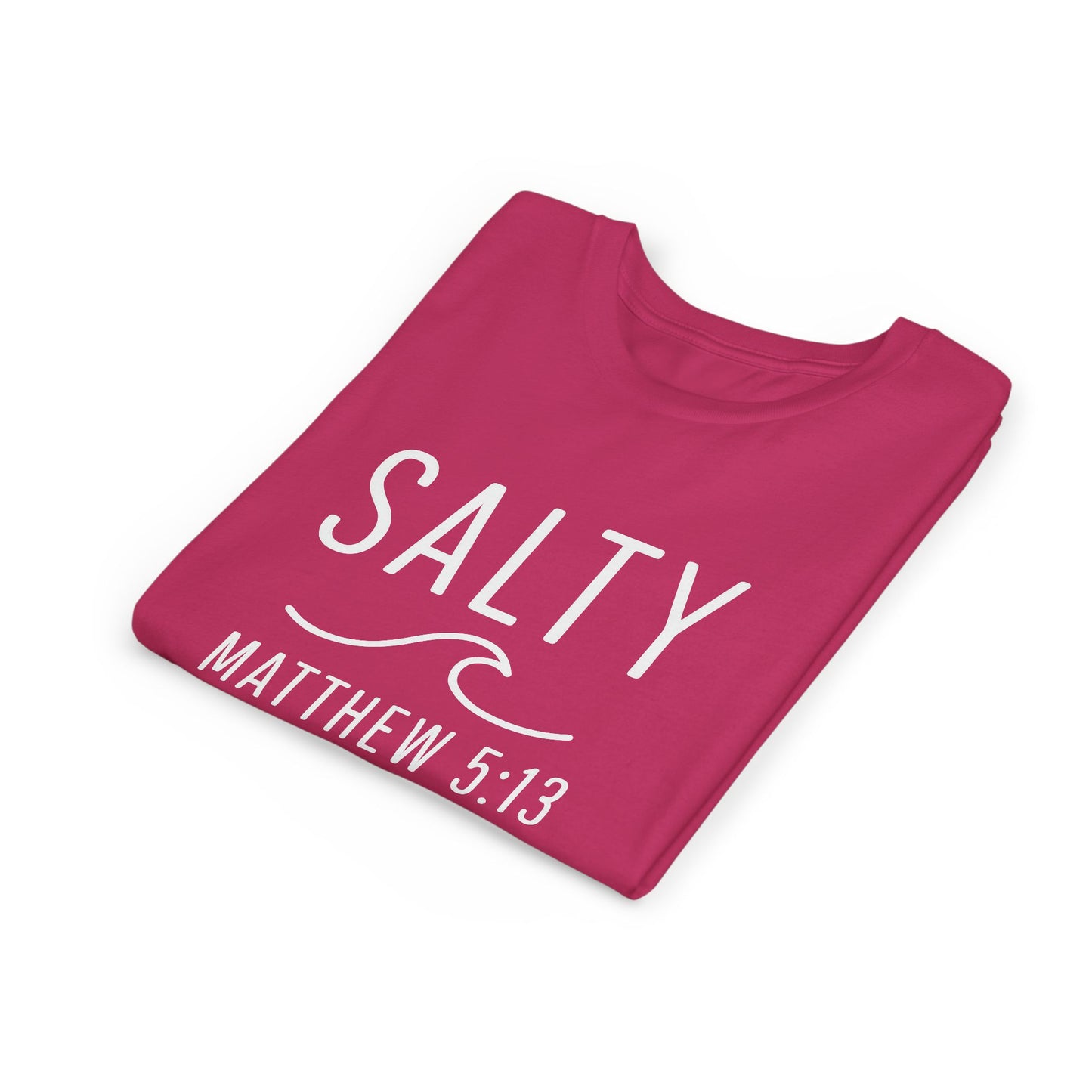 Salty Youth Tee - Spiritual, Fun, Summer Vibe, Perfect for Beach Days, Gifts, and Faith Celebrations