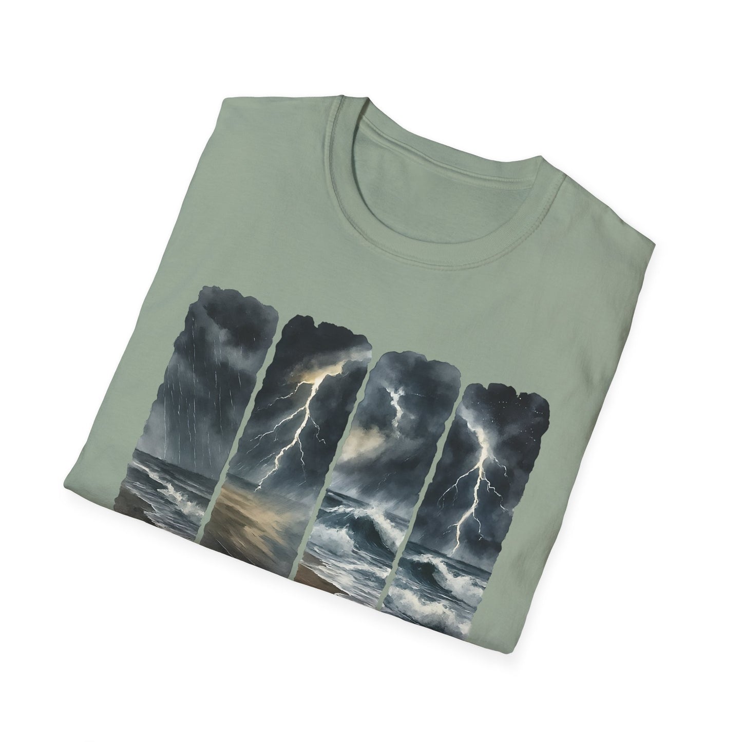 Inspirational Unisex T-Shirt - Stronger than the Storm, Motivational Tee, Gift for Him/Her, Casual Wear, Comfortable Apparel