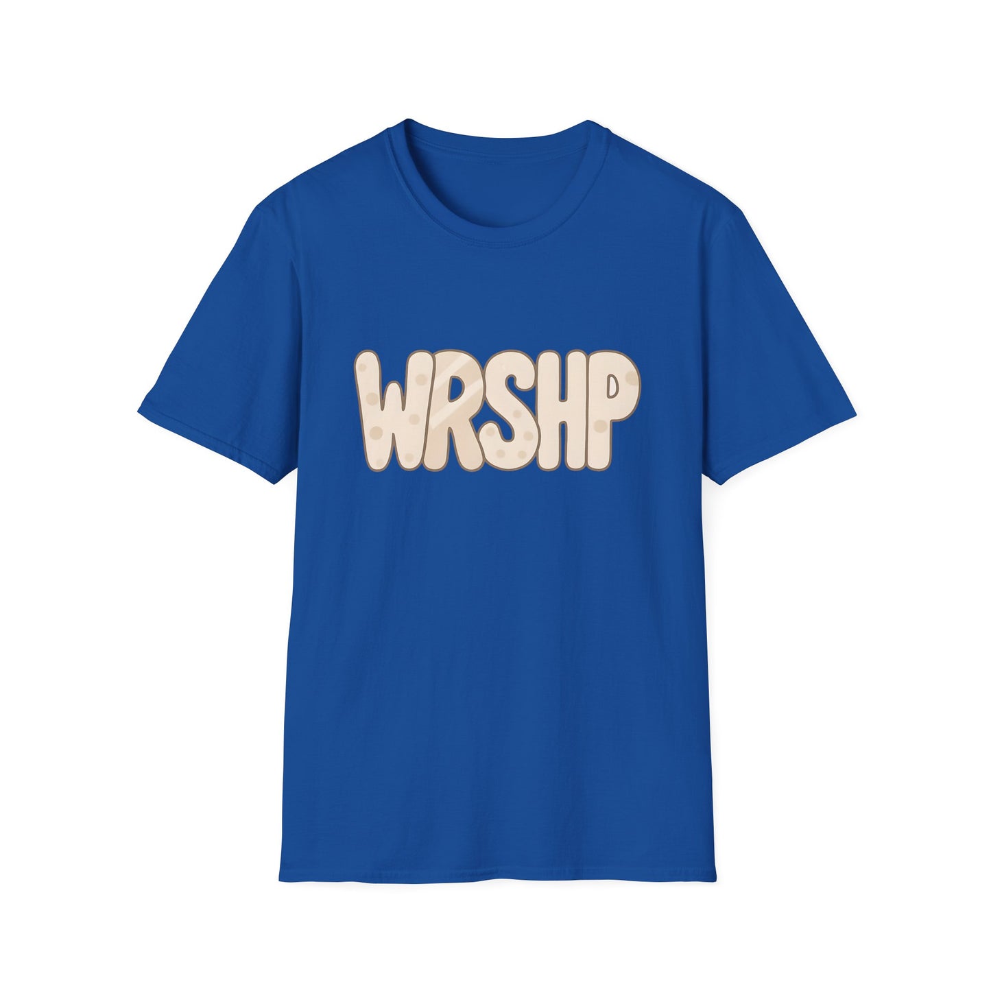 Stylish WRSHp Unisex Softstyle T-Shirt, Casual Tee, Graphic Shirt, Faith-Based Wear, Gift for Friends, Everyday Style