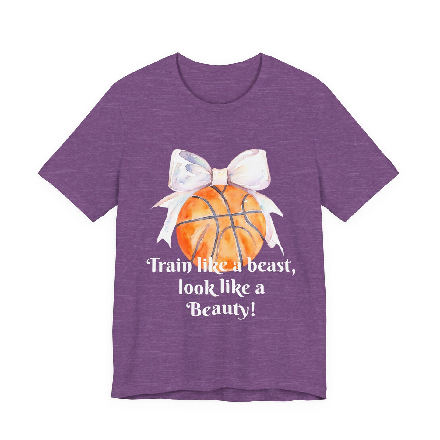 Train Like a Beast Unisex Tee - Basketball Motivation Shirt, Sportswear, Fitness Gift, Workout Apparel, Activewear