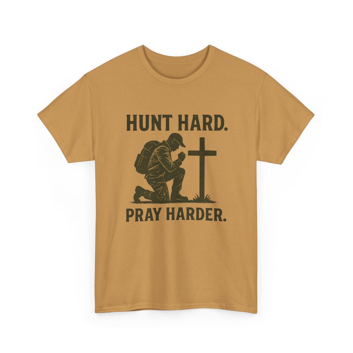 Hunting Inspirational Tee, Unisex Heavy Cotton Shirt, Gift for Hunters, Outdoor Apparel, Motivational T-Shirt