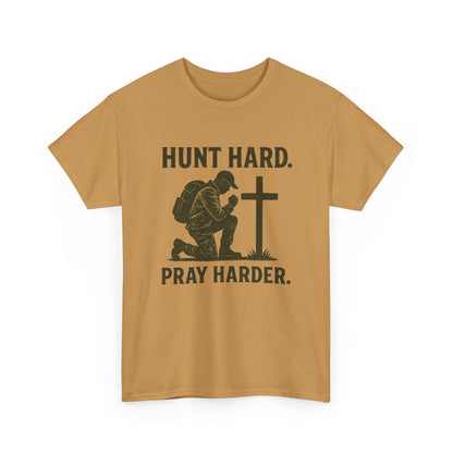 Hunting Inspirational Tee, Unisex Heavy Cotton Shirt, Gift for Hunters, Outdoor Apparel, Motivational T-Shirt