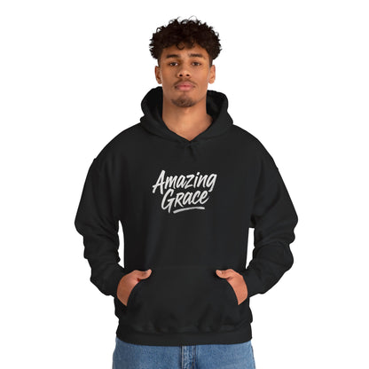 Amazing Grace Hoodie, Inspirational Sweatshirt, Faith-Based Apparel, Cozy Gift for Her, Unisex Spiritual Hoodie