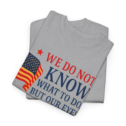 Patriotic Message Tee, Inspirational T-Shirt for Independence Day, Thoughtful Gift, Unisex Cotton Top, Motivation Shirt, Everyday Wear