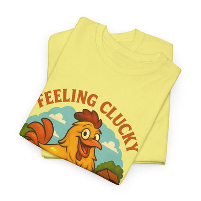 Feeling Clucky Tee, Cute Chicken Graphic Shirt, Funny Farm Animal T-Shirt, Gifts for Chicken Lovers, Casual Humor Apparel, Spring [...]