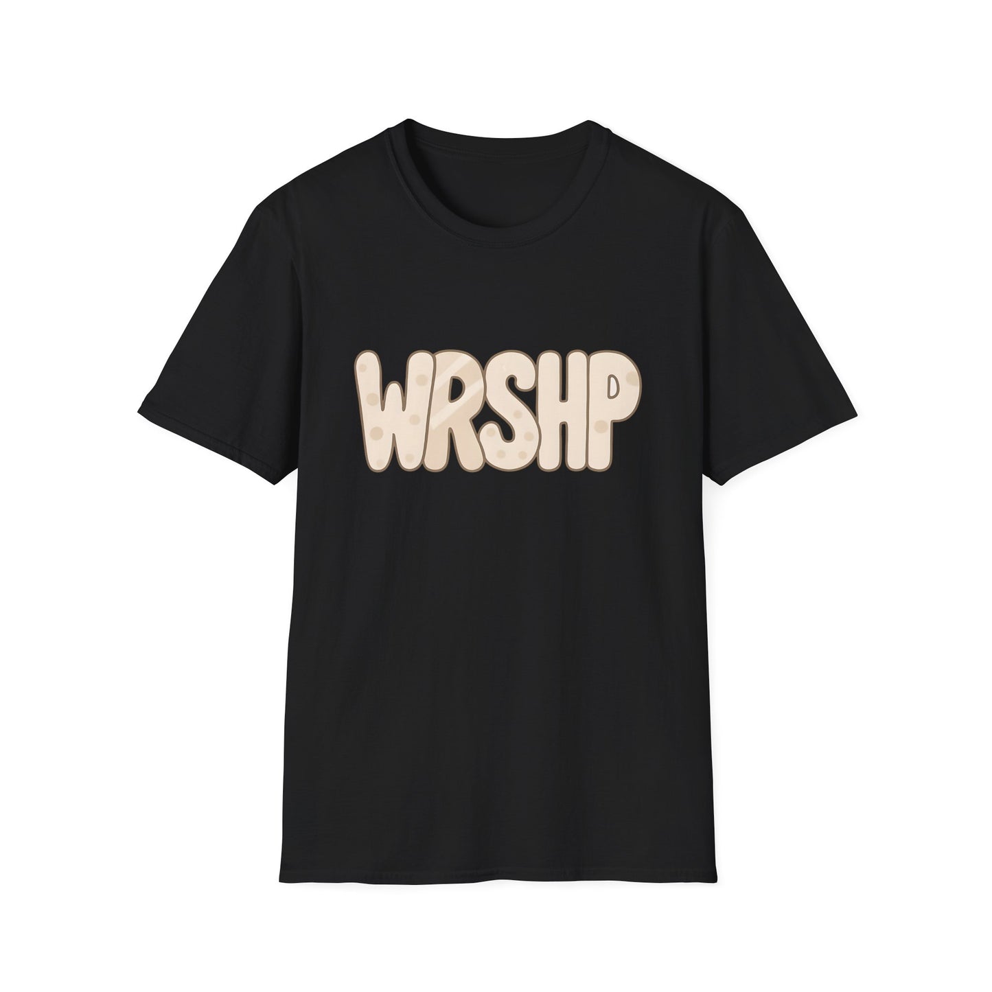 Stylish WRSHp Unisex Softstyle T-Shirt, Casual Tee, Graphic Shirt, Faith-Based Wear, Gift for Friends, Everyday Style