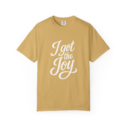 Joyful Unisex Garment-Dyed T-Shirt, Colorful Positive Vibe Tee, Perfect for Casual Wear, Gifts for Friends, Summer Celebrations, [...]