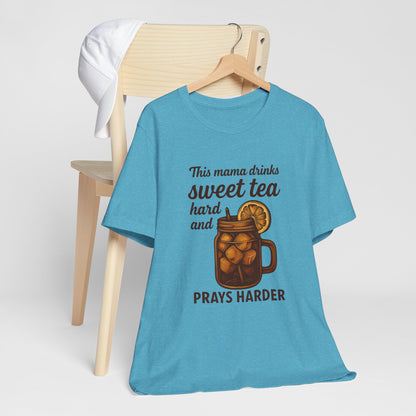 Sweet Tea Mama Tee - Unisex Jersey Short Sleeve T-Shirt, Sweet Tea Lovers Gift, Summer Vibes, Casual Wear, Family Gatherings