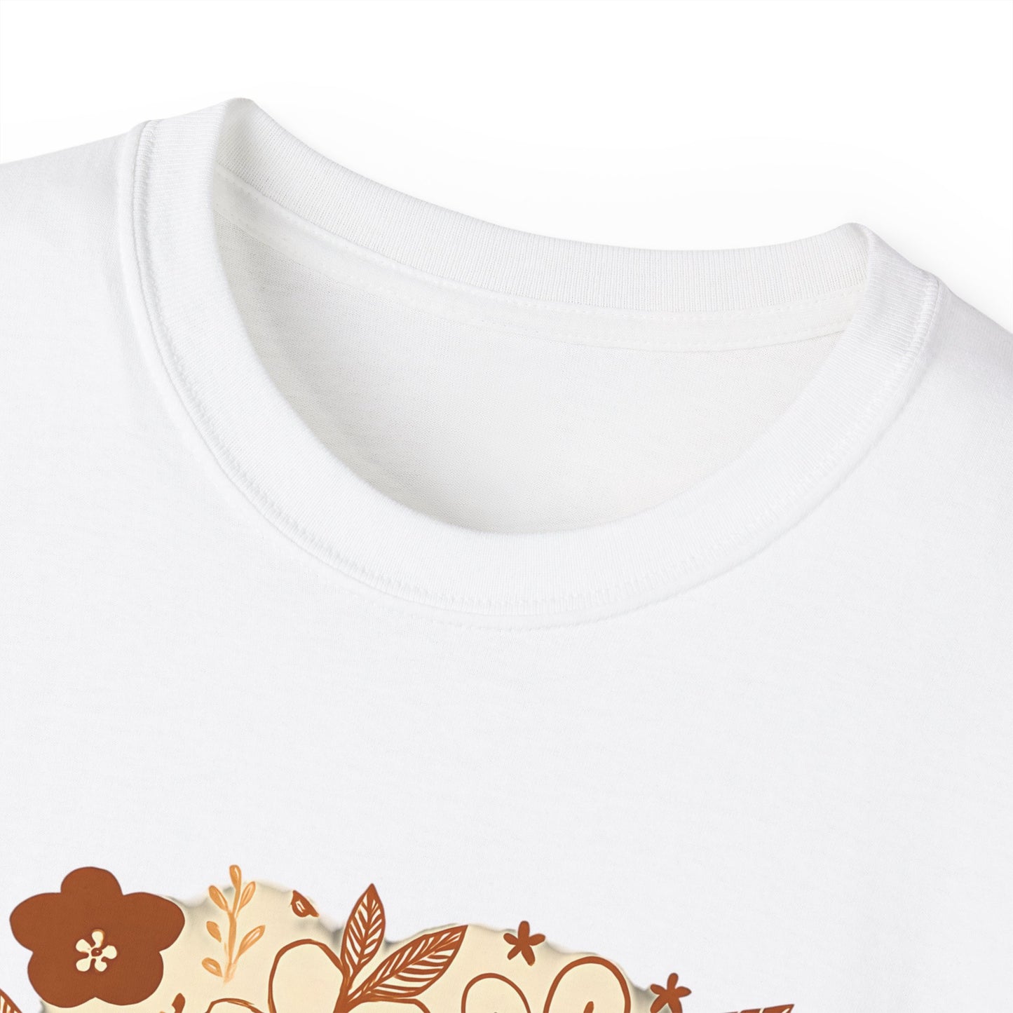 Amazing Grace Floral Unisex Ultra Cotton Tee, Vintage T-Shirt, Gift for Music Lovers, Spiritual Apparel, Heartwarming Quote Tee