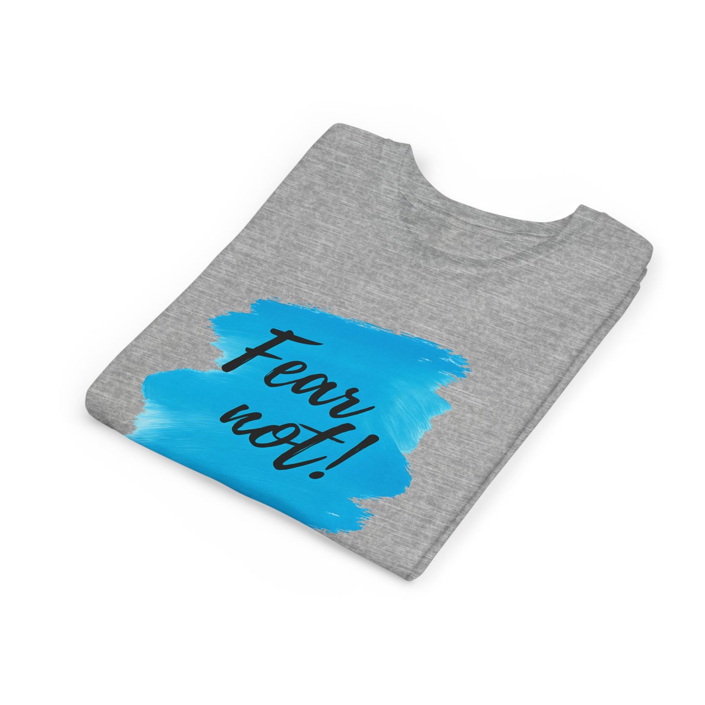 Fear Not Youth Tee - Inspirational Short Sleeve Shirt for Kids, Gift for Birthdays, Faith-Based Apparel, Motivational Wear