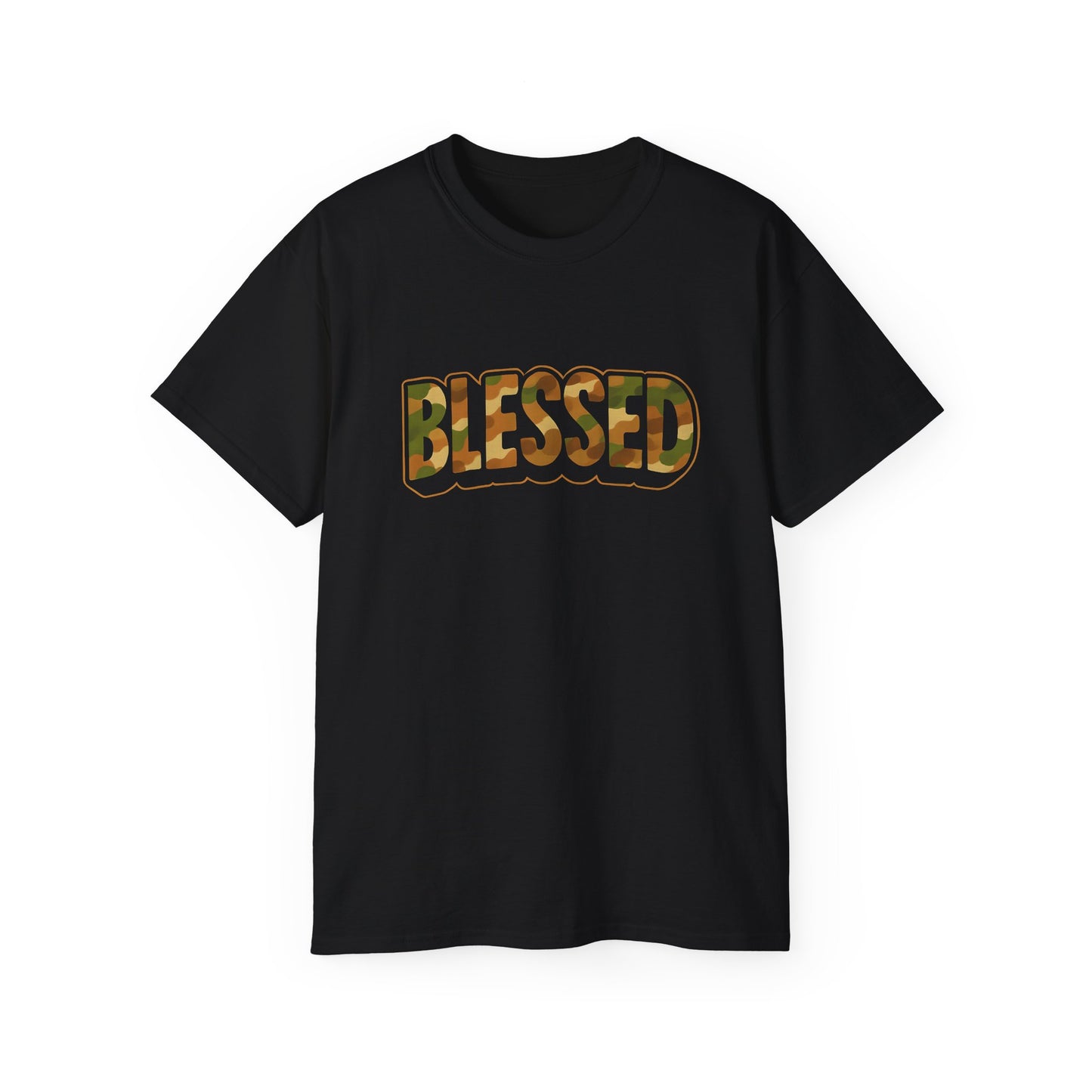Blessed Unisex Ultra Cotton Tee - Casual T-Shirt for Faith, Inspirational Gift, Daily Wear, Christian Apparel, Spiritual Motivation