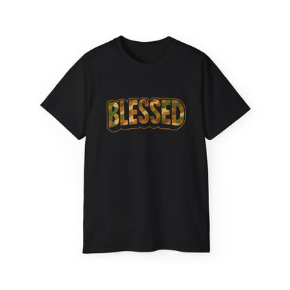 Blessed Unisex Ultra Cotton Tee - Casual T-Shirt for Faith, Inspirational Gift, Daily Wear, Christian Apparel, Spiritual Motivation