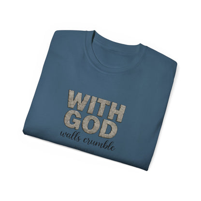 Inspirational Faith T-Shirt, Unisex Cotton Tee, Christian Apparel, Gift for Believers, Religious T-Shirt, Church Outing Shirt