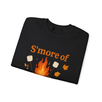 Cozy Autumn Crewneck Sweatshirt - S'more of Jesus, Fall Fashion, Religious Gift, Christian Apparel, Harvest Celebration, Thanksgiving