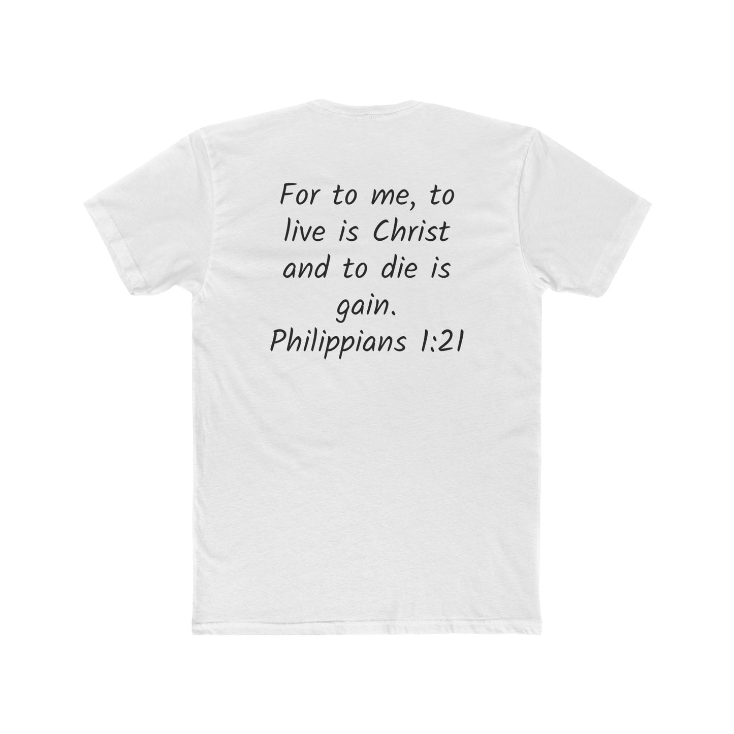 Inspirational Christian Crew Tee, Faith T-Shirt, Bible Verse Shirt, Gift for Believers, Casual Everyday Wear