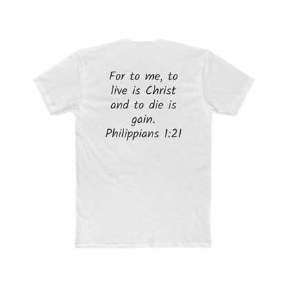 Inspirational Christian Crew Tee, Faith T-Shirt, Bible Verse Shirt, Gift for Believers, Casual Everyday Wear