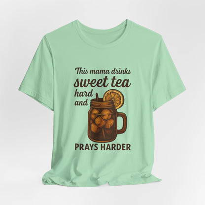 Sweet Tea Mama Tee - Unisex Jersey Short Sleeve T-Shirt, Sweet Tea Lovers Gift, Summer Vibes, Casual Wear, Family Gatherings