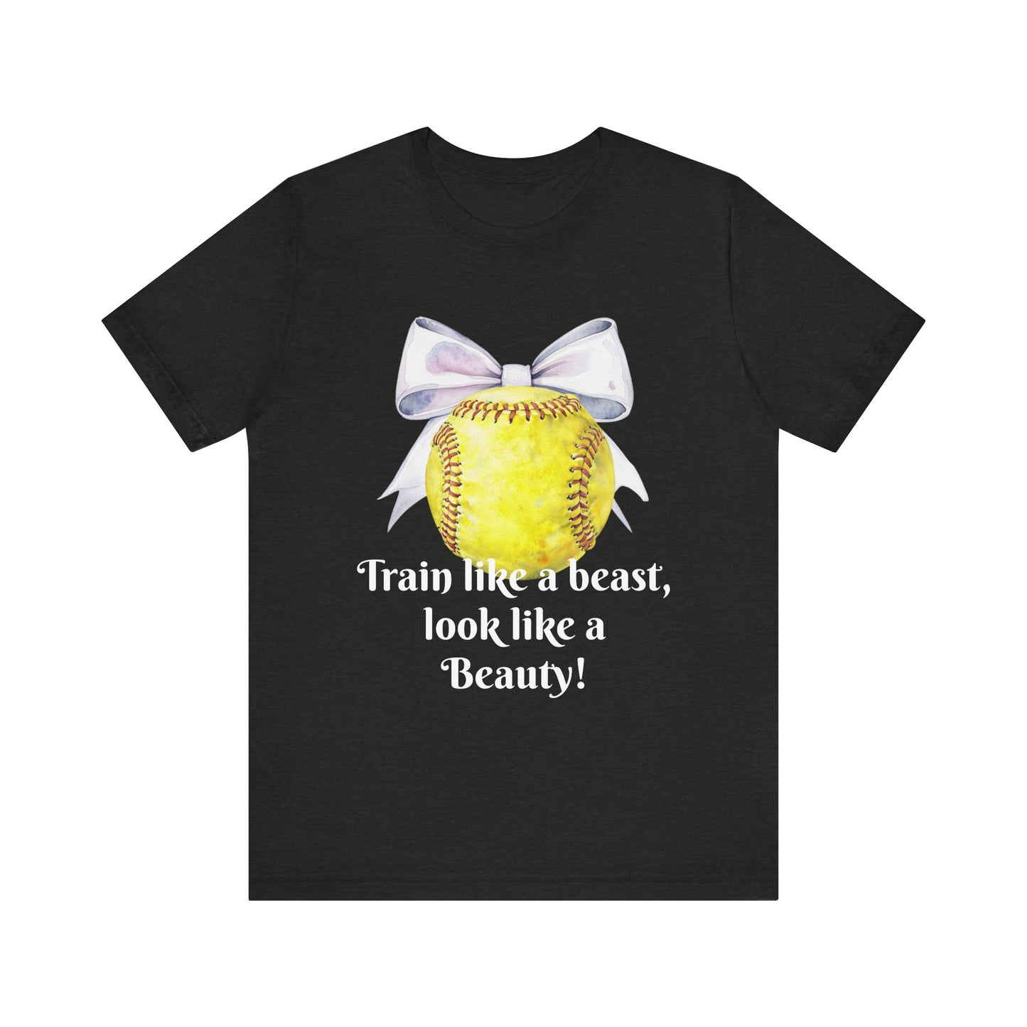 Softball Motivational Tee, Unisex Jersey Short Sleeve Tee, Sports Apparel, Gift for Athletes, Workout Shirt, Everyday Casual Wear