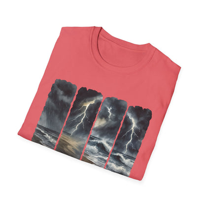 Inspirational Unisex T-Shirt - Stronger than the Storm, Motivational Tee, Gift for Him/Her, Casual Wear, Comfortable Apparel