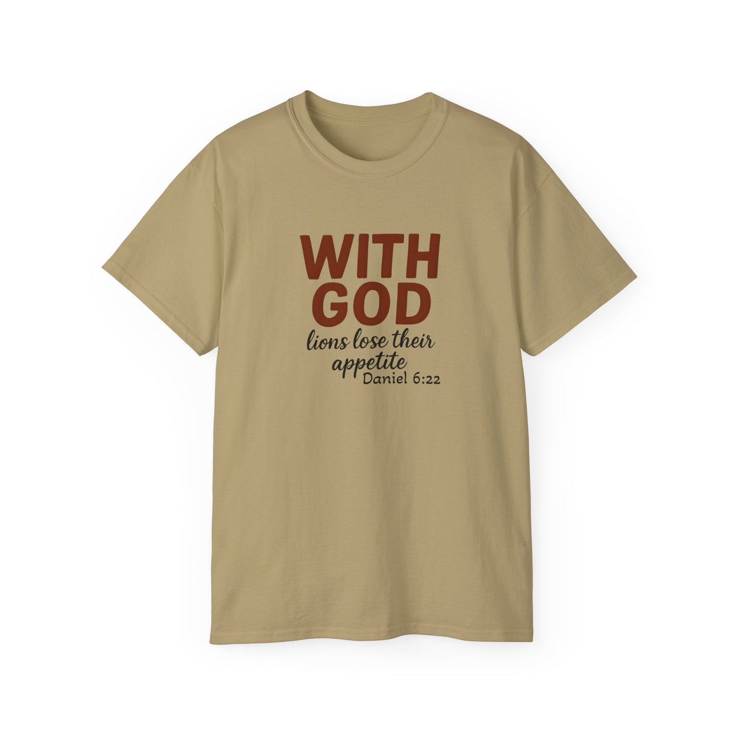 Faith-Inspired Unisex T-Shirt | Inspiring Apparel for Spiritual Growth, Christian Gifts, Inspirational Quotes, Bible Verses, Casual Wear