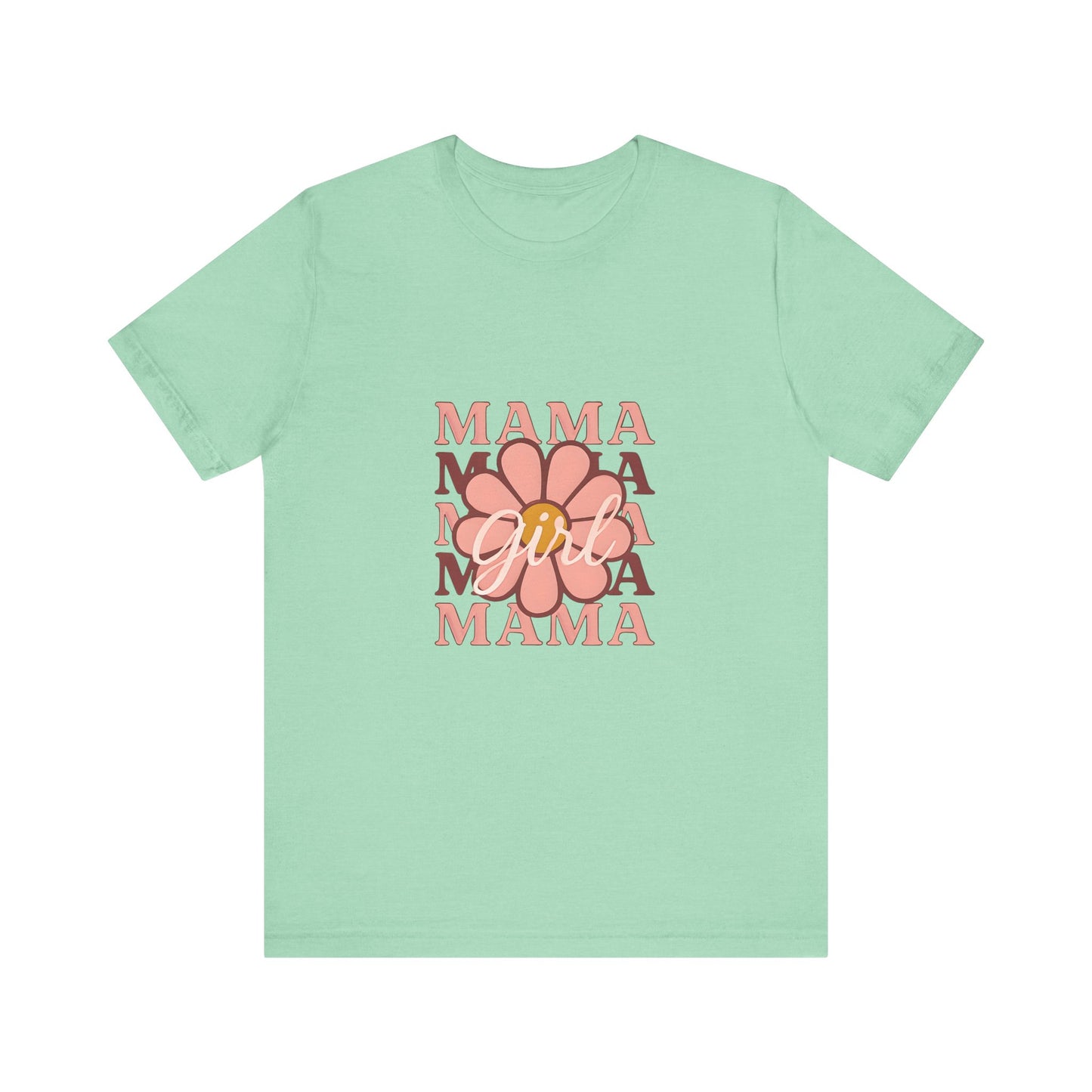 Chic Mama Graphic Tee, Floral Shirt for Moms, Mother's Day Gift, Casual Wear, Trendy Outfit, Birthday Present