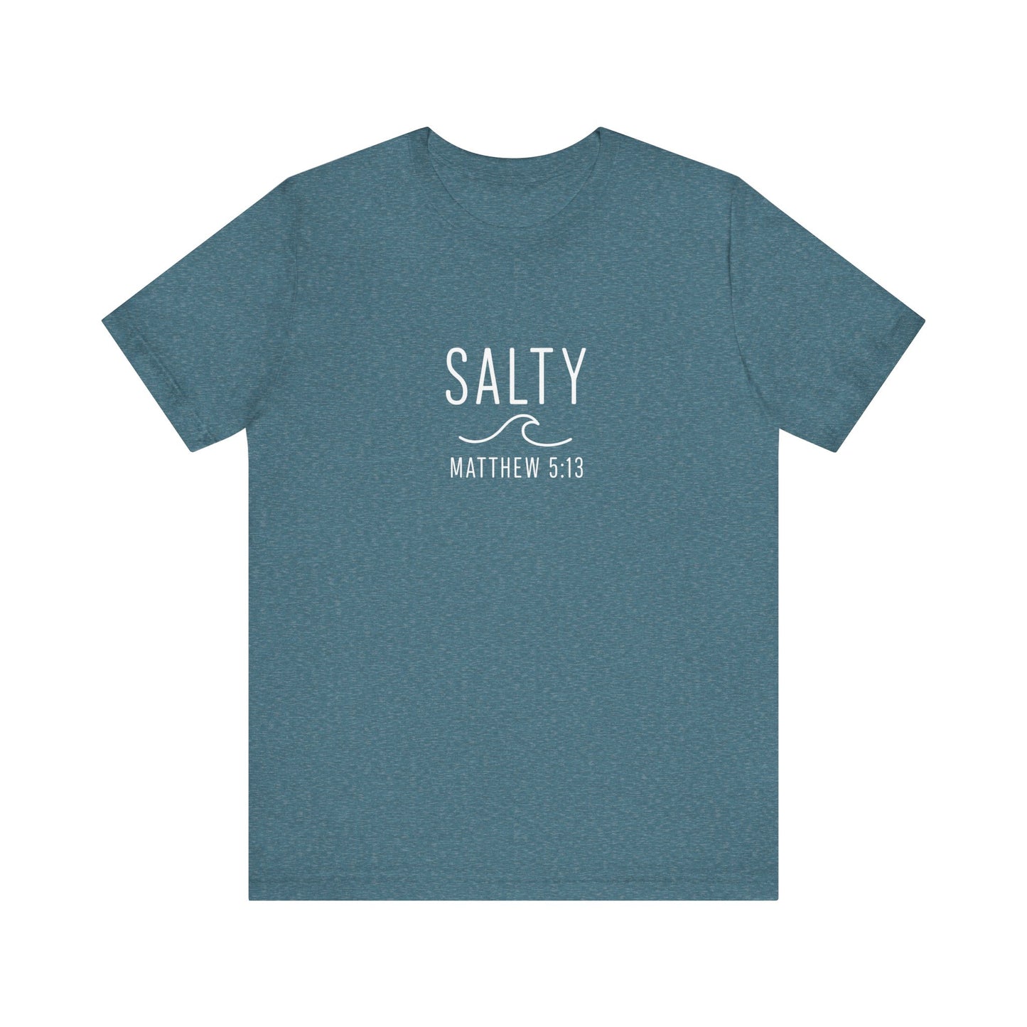 Salty Faith Tee | Unisex Jersey Short Sleeve Shirt, Inspirational Christian Apparel, Bible Verse Gift, Casual Summer Top, Faith-Based [...]