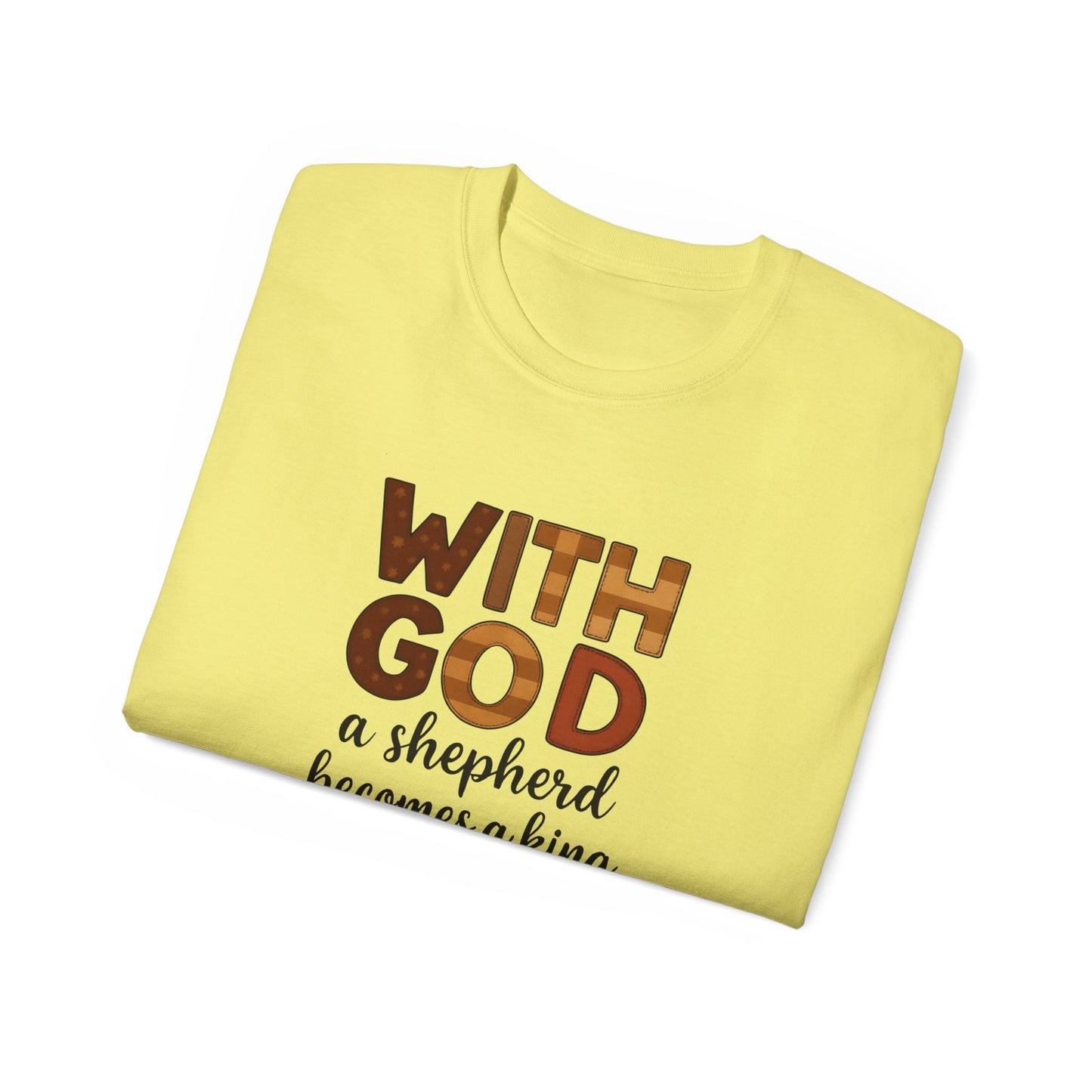 Christian Inspirational Tee, Faith Shirt, Bible Verse T-Shirt, Motivational Cotton Top, Gift for Believers, Unisex Casual Wear