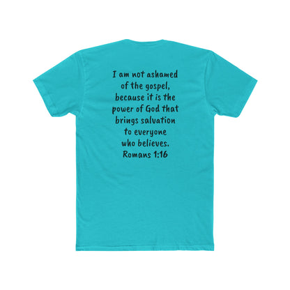 Unisex Crew Tee - Radically Saved, Unashamed, Faith-Based Shirt, Christian Apparel, Inspirational Gift