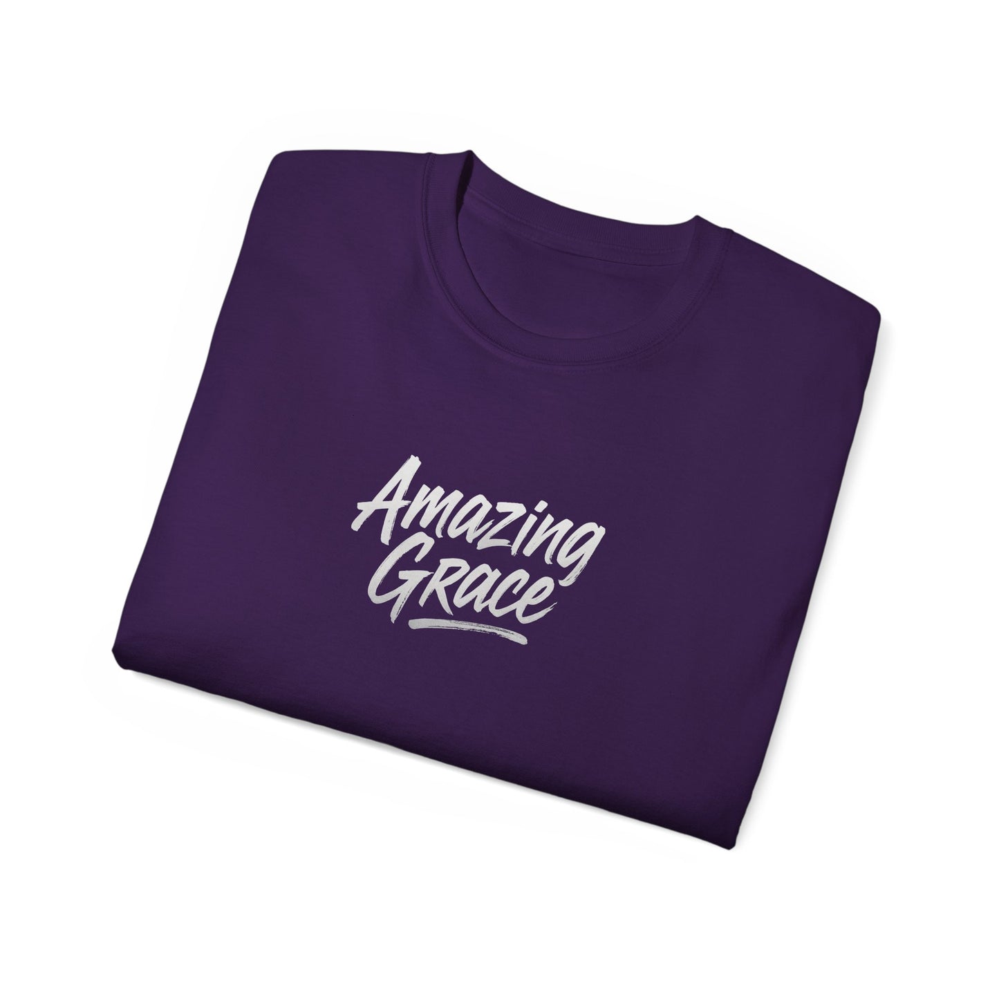 Amazing Grace Unisex Cotton Tee - Faith-Inspired, Spiritual Gift, Everyday Wear, Church Events, Inspirational Top