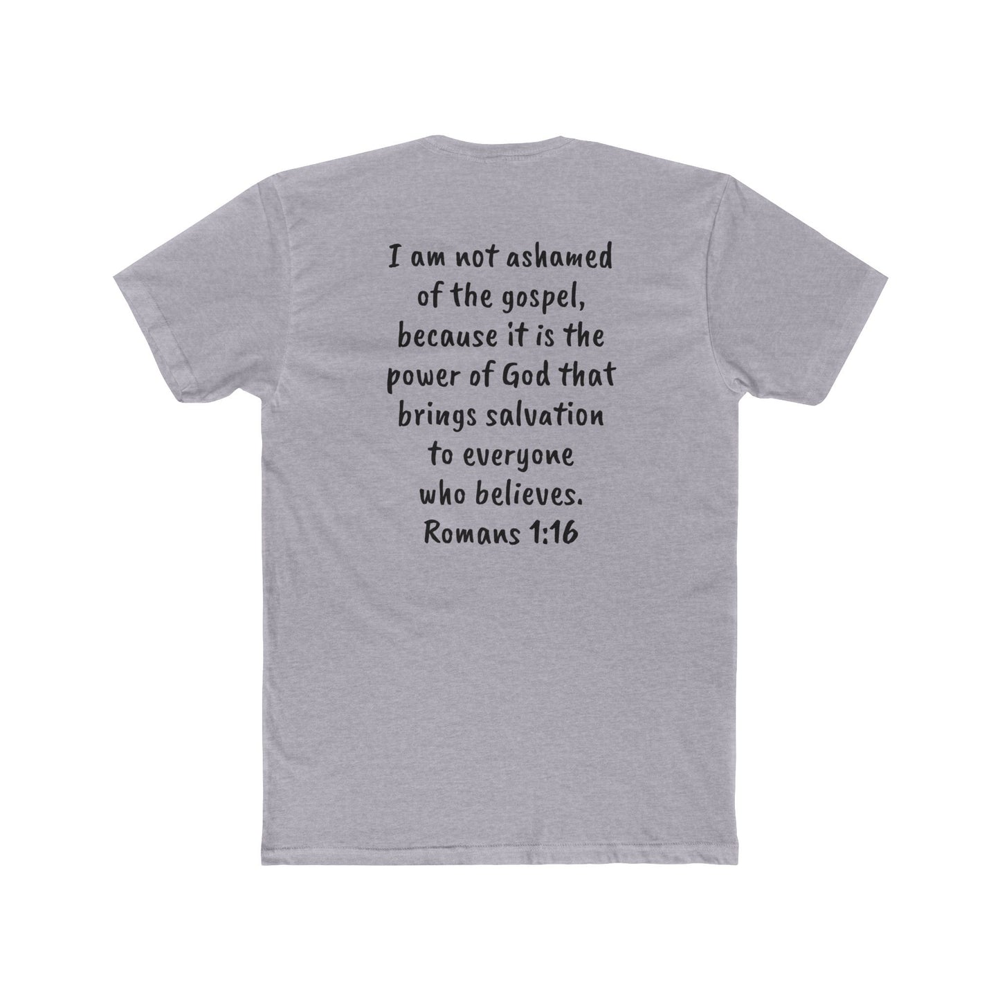 Unisex Crew Tee - Radically Saved, Unashamed, Faith-Based Shirt, Christian Apparel, Inspirational Gift