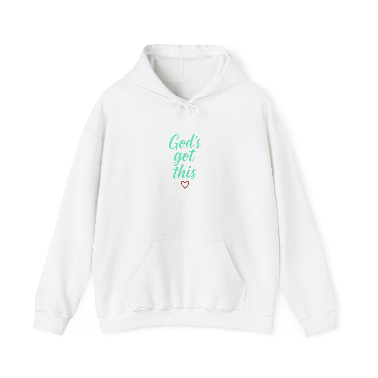 Inspirational Hooded Sweatshirt: God's Got This, Cozy Gift, Faith Apparel, Unisex Casual, Everyday Comfort, Uplifting Wear