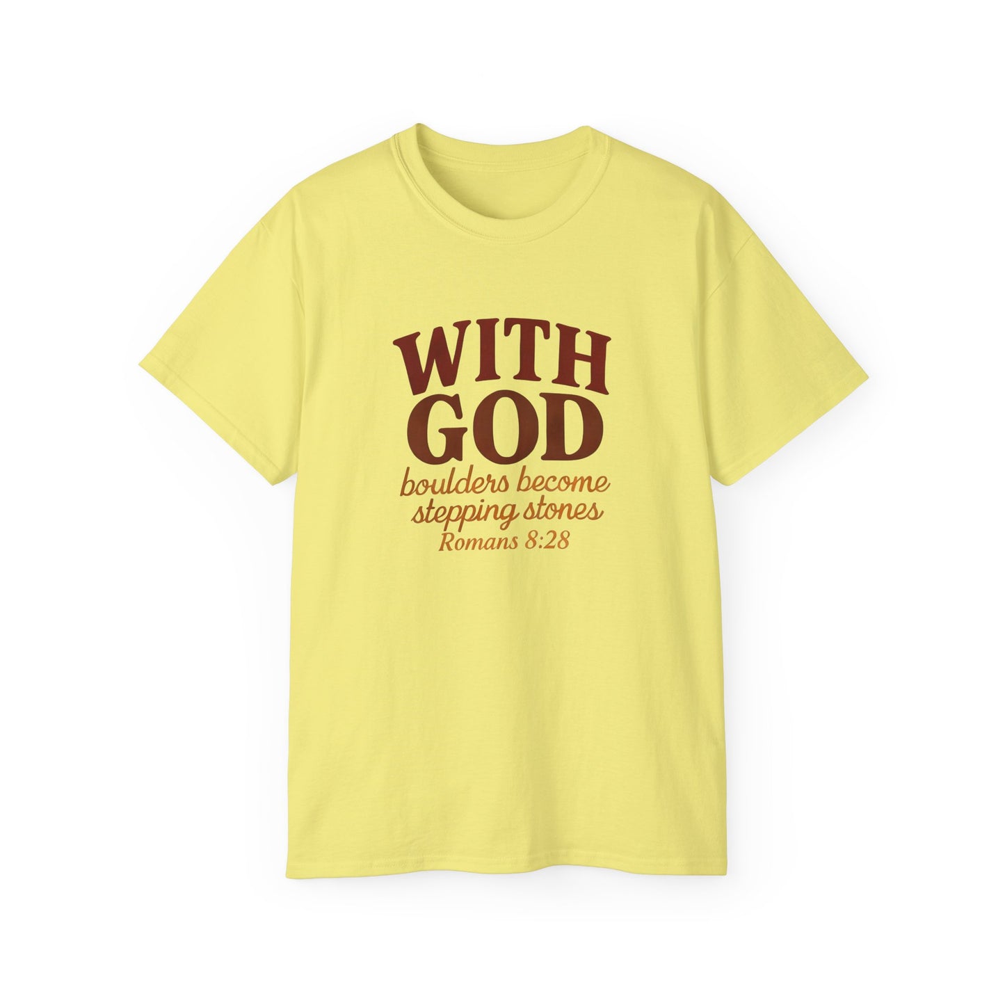 Faith-Inspired Unisex Tee, Inspirational T-Shirt, Spiritual Gift, Bible Verse Apparel, Christian Clothing, Everyday Wear