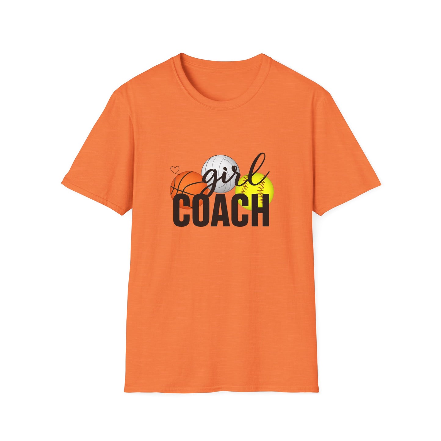 Empowering 'Girl Coach' Unisex T-Shirt | Sports Apparel for Coaches, Gifts for Athletes, Motivational Tees, Fun Team Gear, [...]